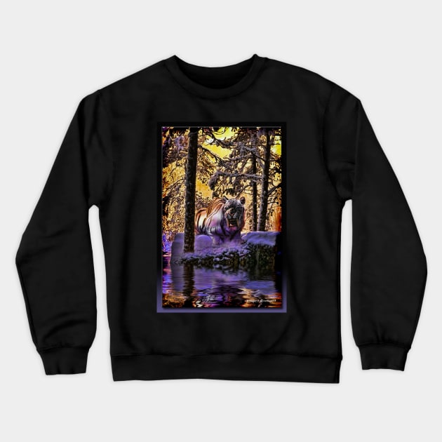 The Sabertooth Crewneck Sweatshirt by rgerhard